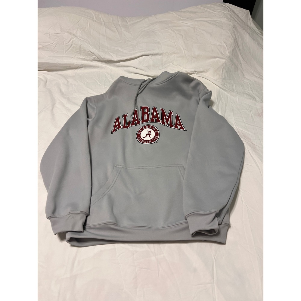 Pro Edge Alabama Crimson Tide Hoodie Gray XL Mens Pullover Sweatshirt NCAA Bama